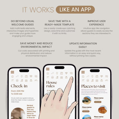 Airbnb Guest Welcome Digital Guidebook