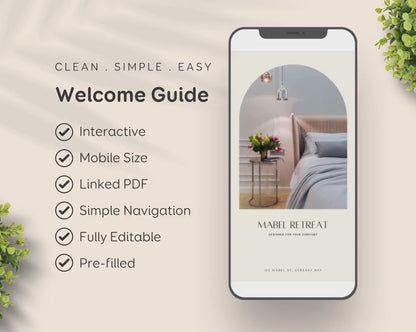 Airbnb Guest Welcome Digital Guidebook